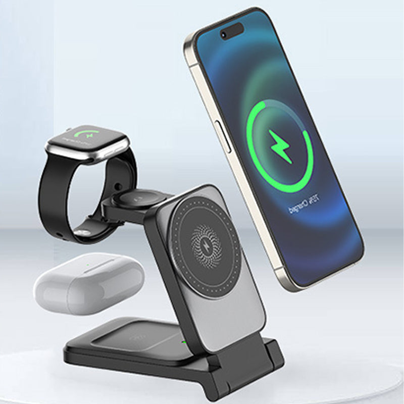 🔥Nuovi arrivi 2026: 48% di sconto per un periodo limitato!🔥Caricabatterie wireless magnetico pieghevole 3 in