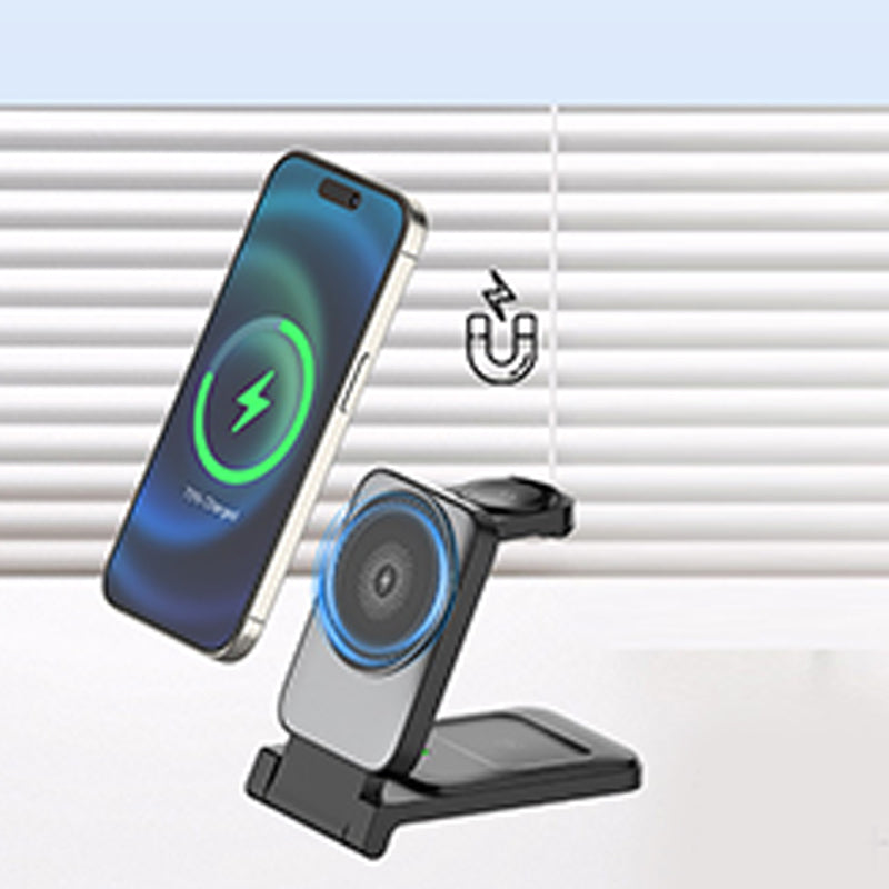 🔥Nuovi arrivi 2026: 48% di sconto per un periodo limitato!🔥Caricabatterie wireless magnetico pieghevole 3 in
