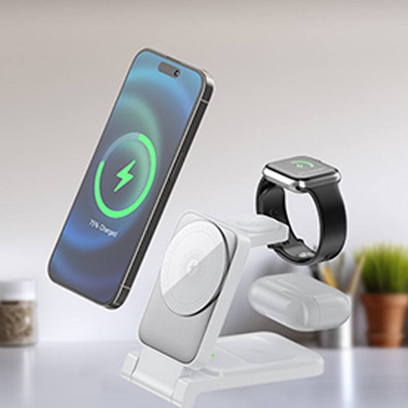 🔥Nuovi arrivi 2026: 48% di sconto per un periodo limitato!🔥Caricabatterie wireless magnetico pieghevole 3 in