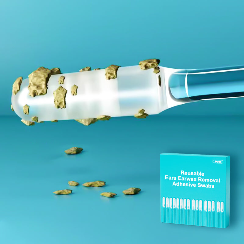 ✨👂 Bastoncino adesivo riutilizzabile per la pulizia dei condotti uditiv