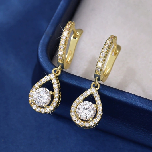 Eleganza pura: il tocco glamour che cercavi! 😍Orecchini Goccia Paffuti✨