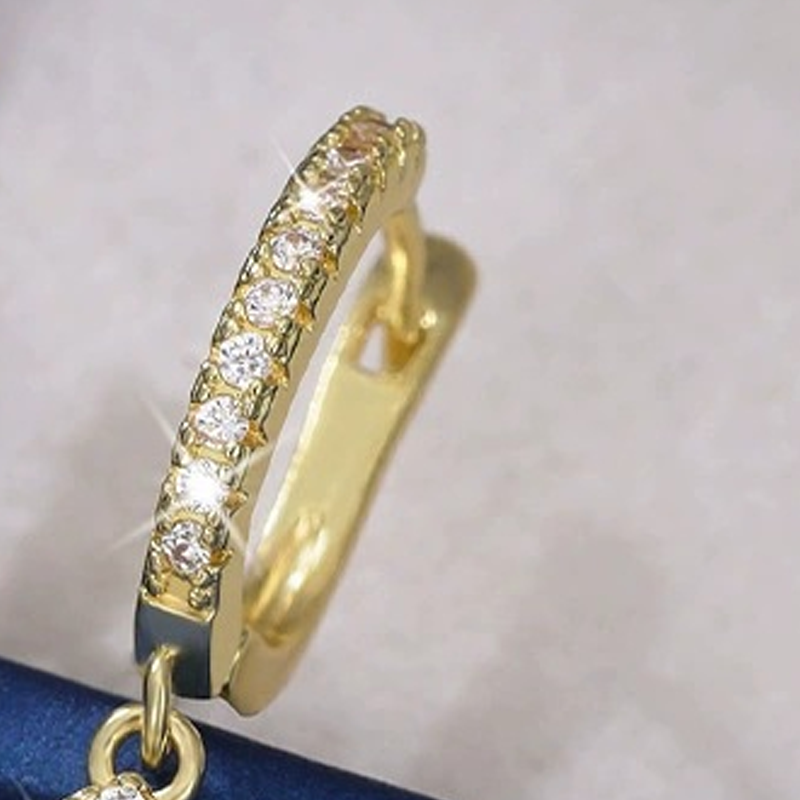 Eleganza pura: il tocco glamour che cercavi! 😍Orecchini Goccia Paffuti✨
