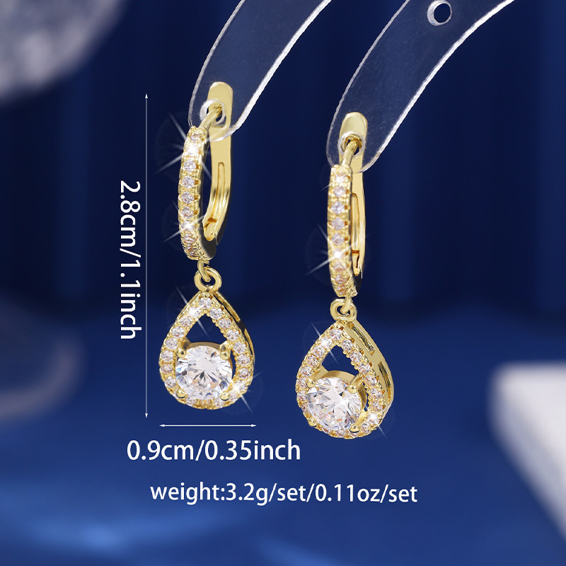 Eleganza pura: il tocco glamour che cercavi! 😍Orecchini Goccia Paffuti✨