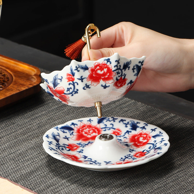 🍵 Un pezzo da tè in ceramica senza tempo per l'intenditore