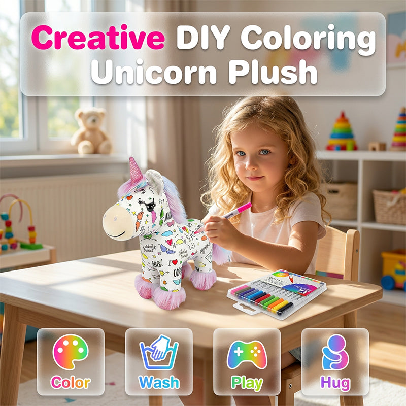 ✨ Il regalo creativo perfetto per i bambini!Set Artistico Giocattolo Lavabile con Pennarelli Inclusi per Bambini Creativi