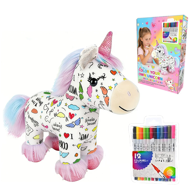 ✨ Il regalo creativo perfetto per i bambini!Set Artistico Giocattolo Lavabile con Pennarelli Inclusi per Bambini Creativi