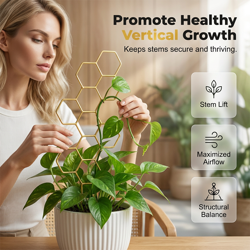 🌿 Offerta a tempo limitato: 40% di sconto! ✨ Supporto per piante a nido d'ape