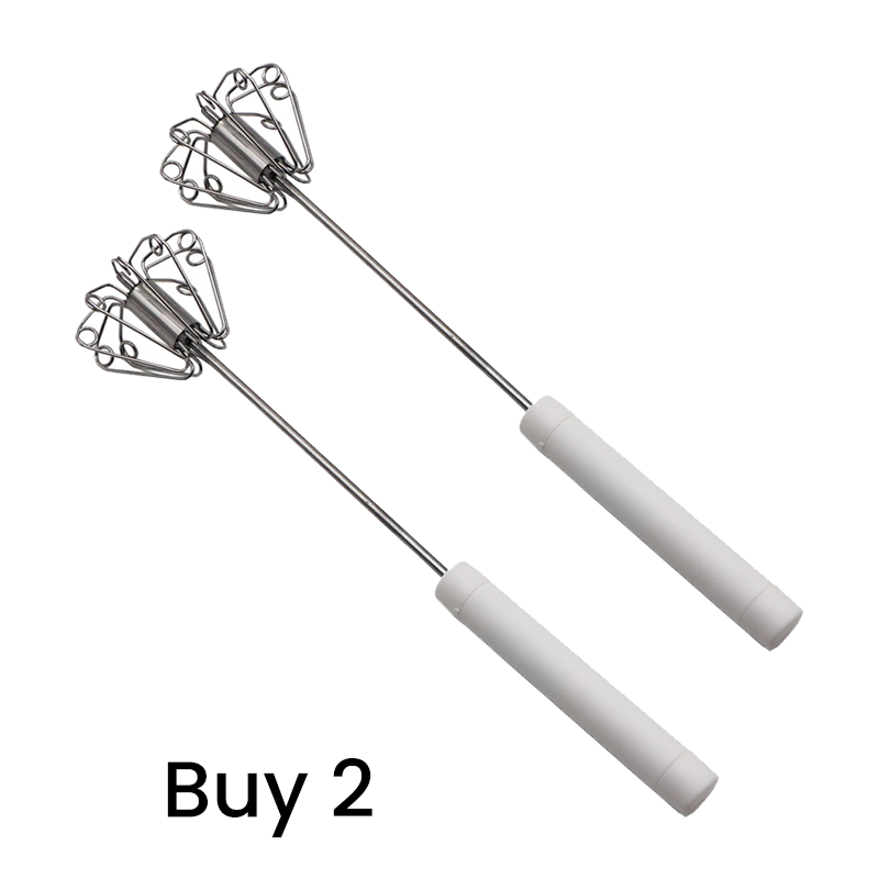🥚🍰 Frusta a pressione semiautomatica — Frusta manuale facile da usare per sbattere le uova 🧁