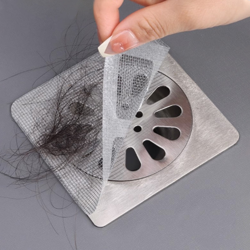 [✨Regalo pratico]Filtro Adesivo Monouso per Scarichi — Anti-intasamento, anti-odore e facile da usare! 🚽✨