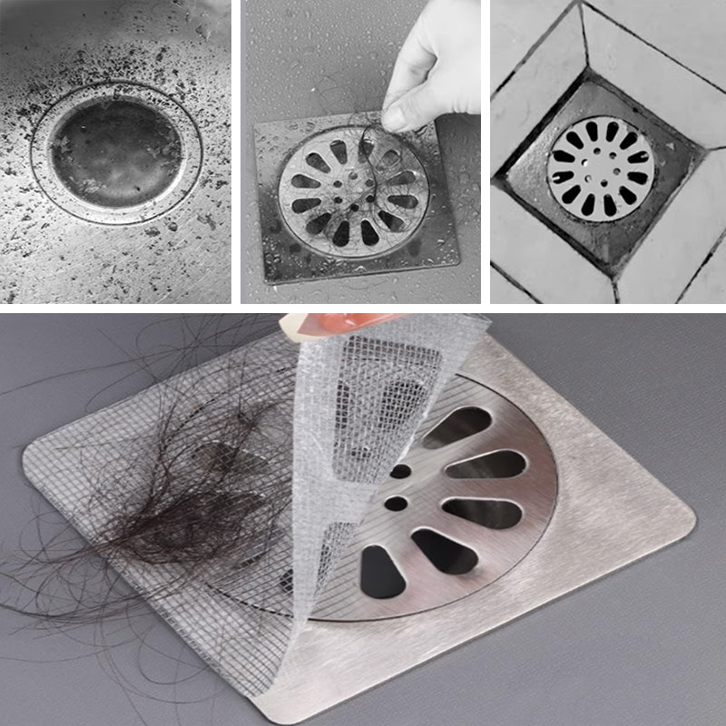 [✨Regalo pratico]Filtro Adesivo Monouso per Scarichi — Anti-intasamento, anti-odore e facile da usare! 🚽✨