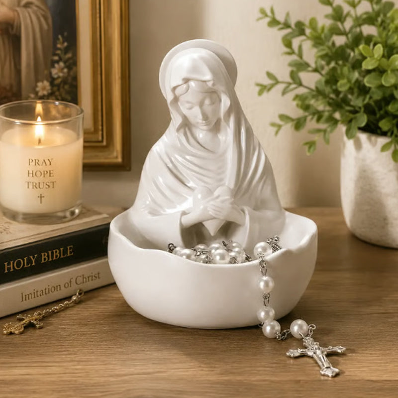 ✨🏛 Plateau à bijoux de bureau en résine de qualité supérieure : Ajoutez une touche de glamour à votre coiffeuse ! ✨🧕