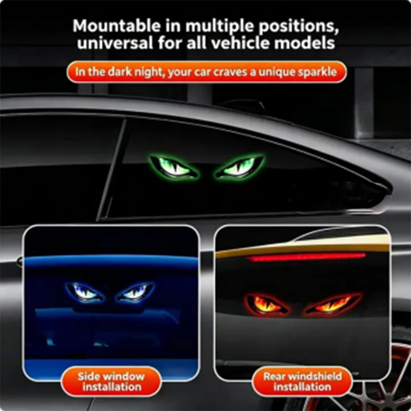 😈 Luce Anti-Tamponamento "Devil Eye": Rendi la tua Auto Unica e Sicura! 🚗